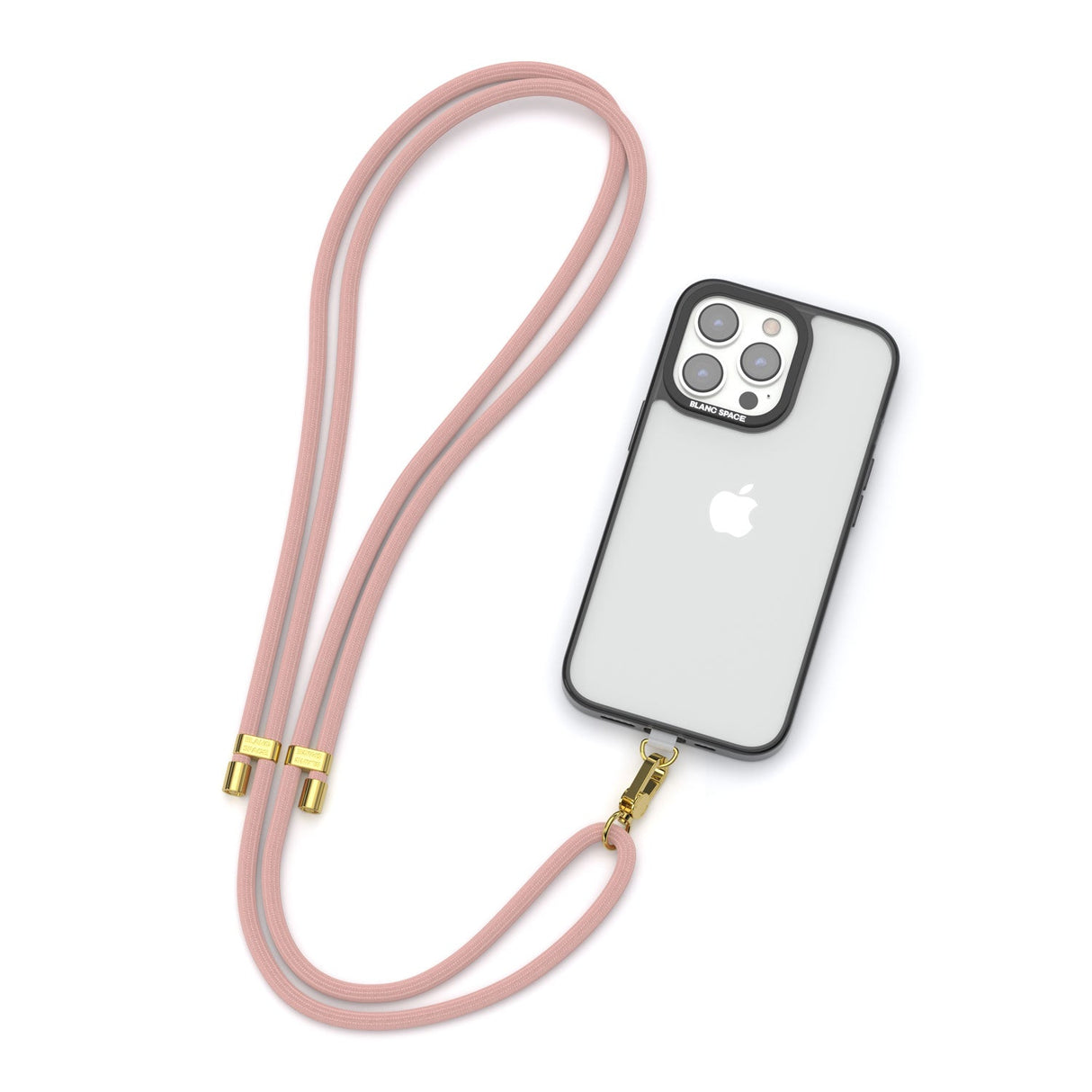 Rope Cross-Body Strap - Peach