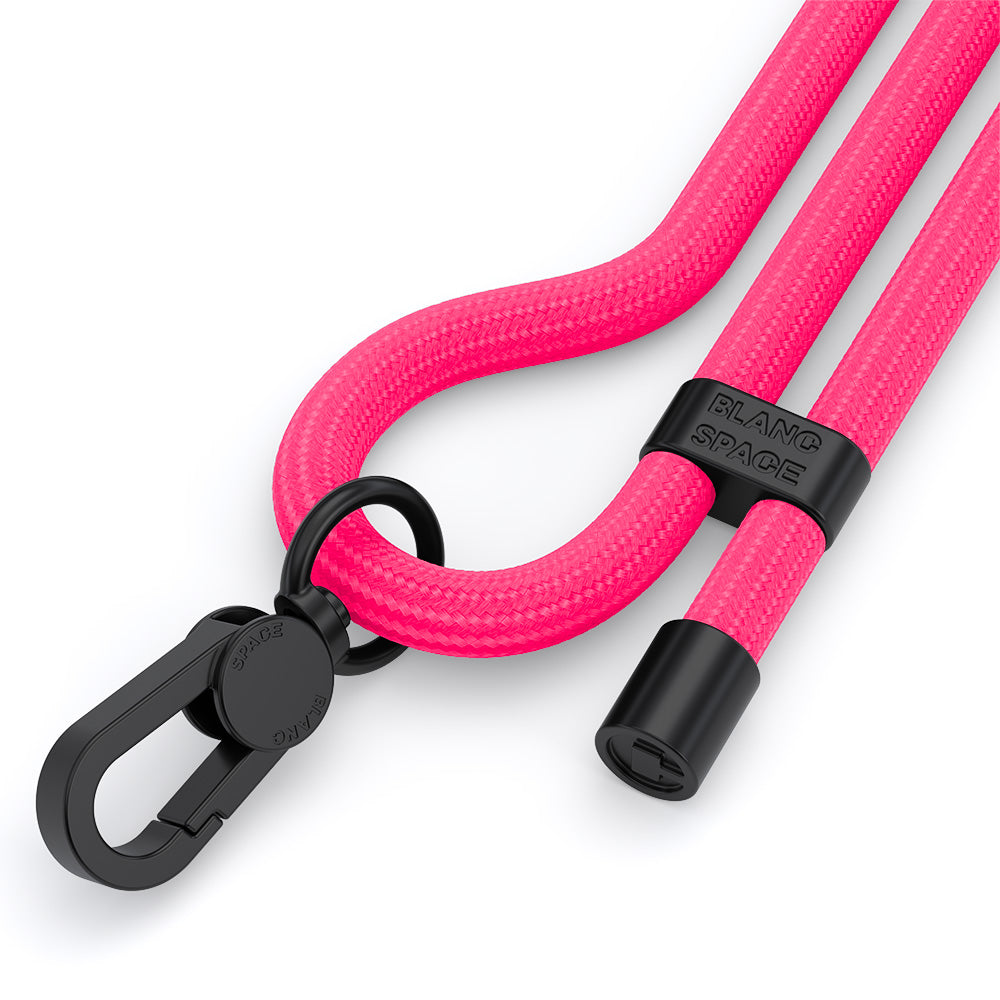 Rope Cross-Body Strap - Neon Pink