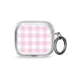 Pink Gingham Pattern AirPods Case (3rd Generation)