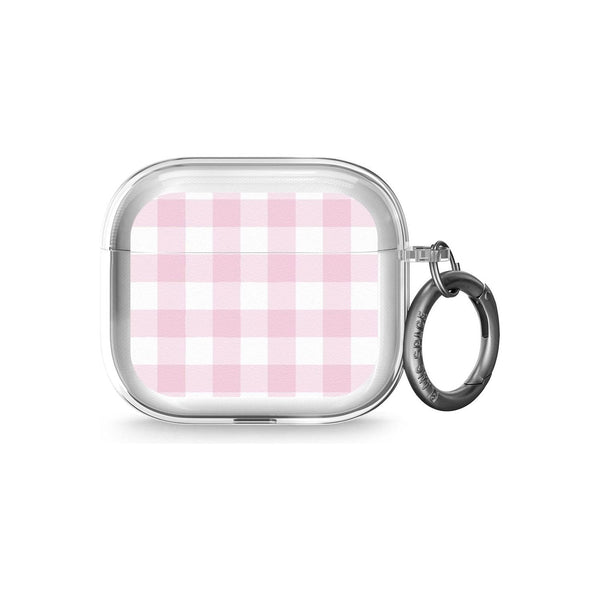 Pink Bolt Pattern AirPods Case - Blanc Space