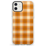 Pumpkin Plaid Impact Phone Case for iPhone 11, iphone 12