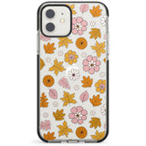 Autumn Leaves and Flowers Impact Phone Case for iPhone 11, iphone 12