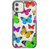 Vibrant Butterflies Impact Phone Case for iPhone 11, iphone 12