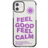 Feel Good Feel Calm (Green) Impact Phone Case for iPhone 11, iphone 12