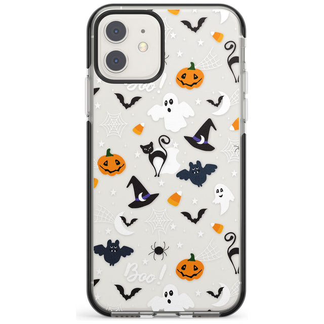 Halloween Mix Pattern Impact Phone Case for iPhone 11, iphone 12