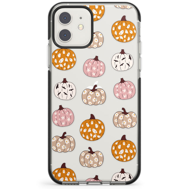 Floral Pumpkins Impact Phone Case for iPhone 11, iphone 12