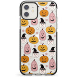 Witches and Pumpkins Pattern Impact Phone Case for iPhone 11, iphone 12