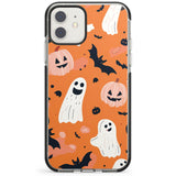 Orange Halloween Pattern Impact Phone Case for iPhone 11, iphone 12