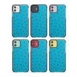 Blue Heartstopper Stars Pattern Impact Phone Case for iPhone 11, iphone 12