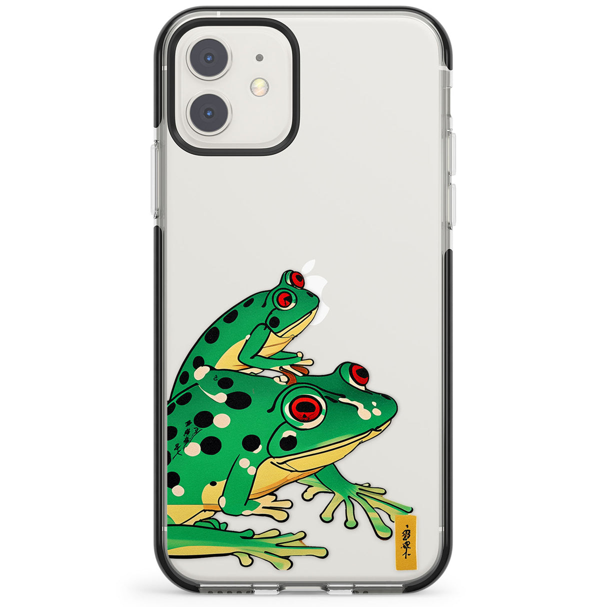 Matsumoto Hoji Frog Green Impact Phone Case for iPhone 11, iphone 12