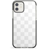 WHITE CHECKERED Impact Phone Case for iPhone 11, iphone 12