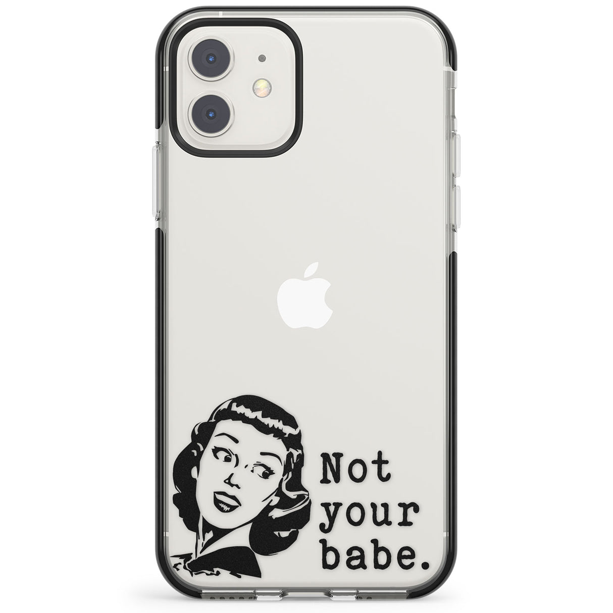 Not Your Babe Impact Phone Case for iPhone 11, iphone 12