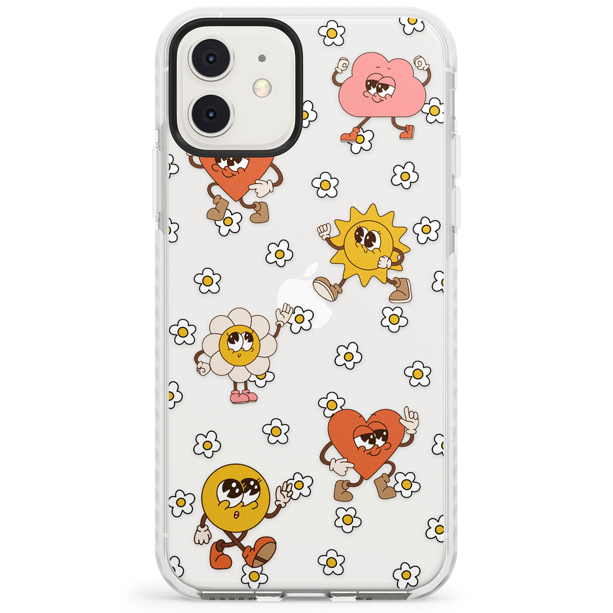 Daisies & Friends Impact Phone Case for iPhone 11, iphone 12