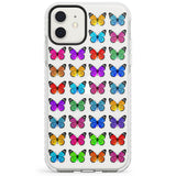 Colourful Butterfly Pattern Impact Phone Case for iPhone 11, iphone 12