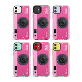 Personalised Pink Dream Camera Impact Phone Case for iPhone 11, iphone 12