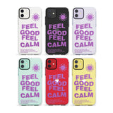 Feel Good Feel Calm (Green) Impact Phone Case for iPhone 11, iphone 12