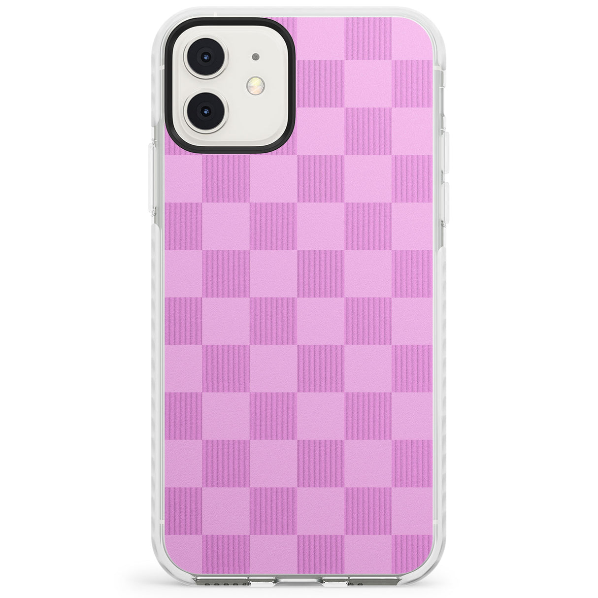 BUBBLEGUM CHECKERED Impact Phone Case for iPhone 11, iphone 12