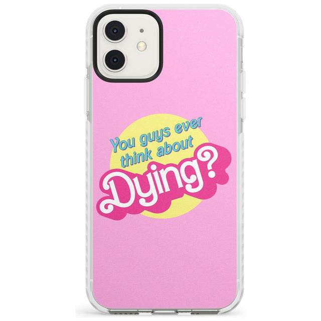 Pink Bolt Pattern Impact Phone Case for iPhone 11, iphone 12