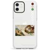 Creation of Adam - Michelangelo Impact Phone Case for iPhone 11, iphone 12