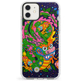 Psychedelic Jungle Dragon (Purple) Impact Phone Case for iPhone 11, iphone 12