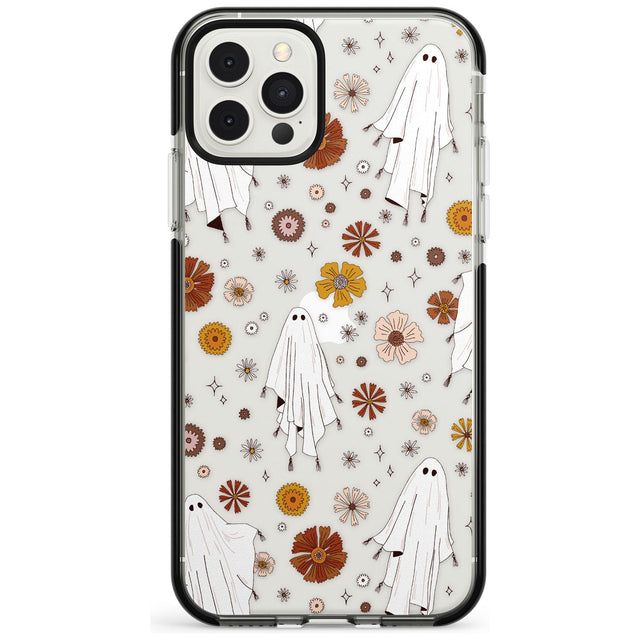 Halloween Skulls and Flowers Impact Phone Case for iPhone 11, iphone 12