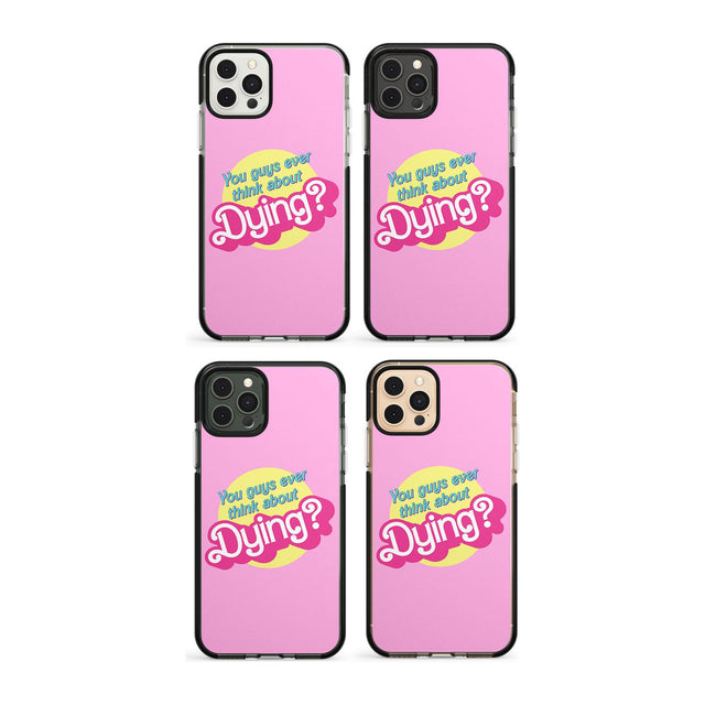 Pink Bolt Pattern Impact Phone Case for iPhone 11, iphone 12