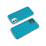 Blue Heartstopper Stars Pattern Impact Phone Case for iPhone 11, iphone 12