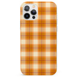 Pumpkin Plaid Phone Case for iPhone 12 Pro