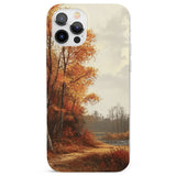 Vintage Autumn Oil Painting Phone Case for iPhone 12 Pro