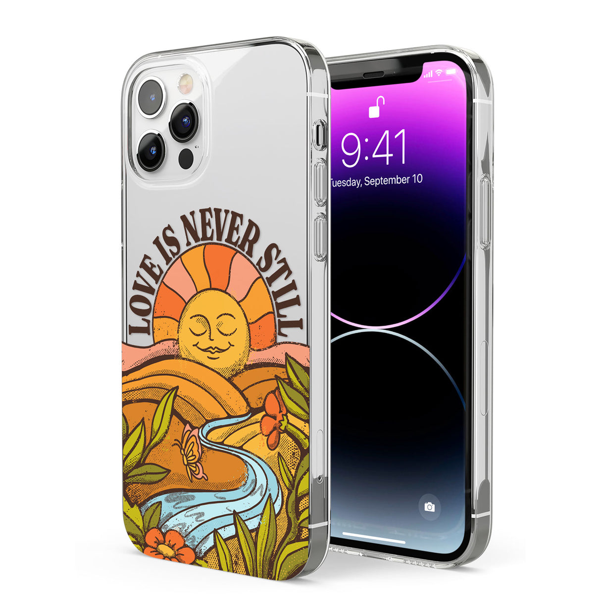 Love is Never Still Phone Case for iPhone 12 Pro