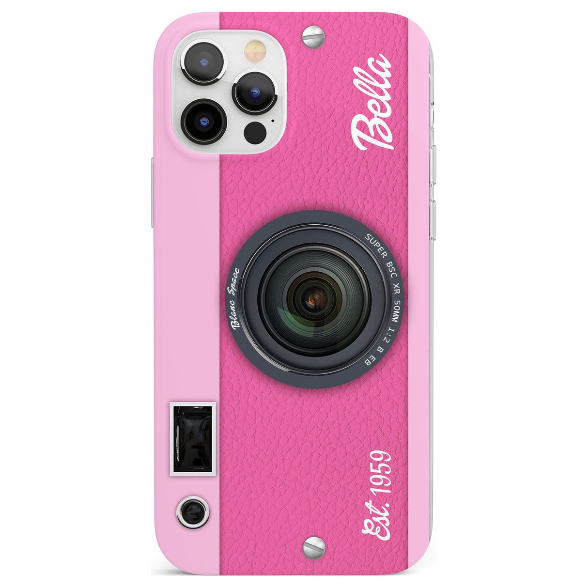 Personalised Pink Dream Camera Phone Case for iPhone 12 Pro