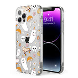 Cute Ghost and Skulls Pattern Phone Case for iPhone 12 Pro