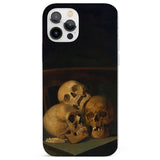 Still Life of Three Skulls Phone Case for iPhone 12 Pro