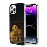 Still Life of Three Skulls Phone Case for iPhone 12 Pro