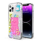 Kawaii Pink Bear Collage Phone Case for iPhone 12 Pro