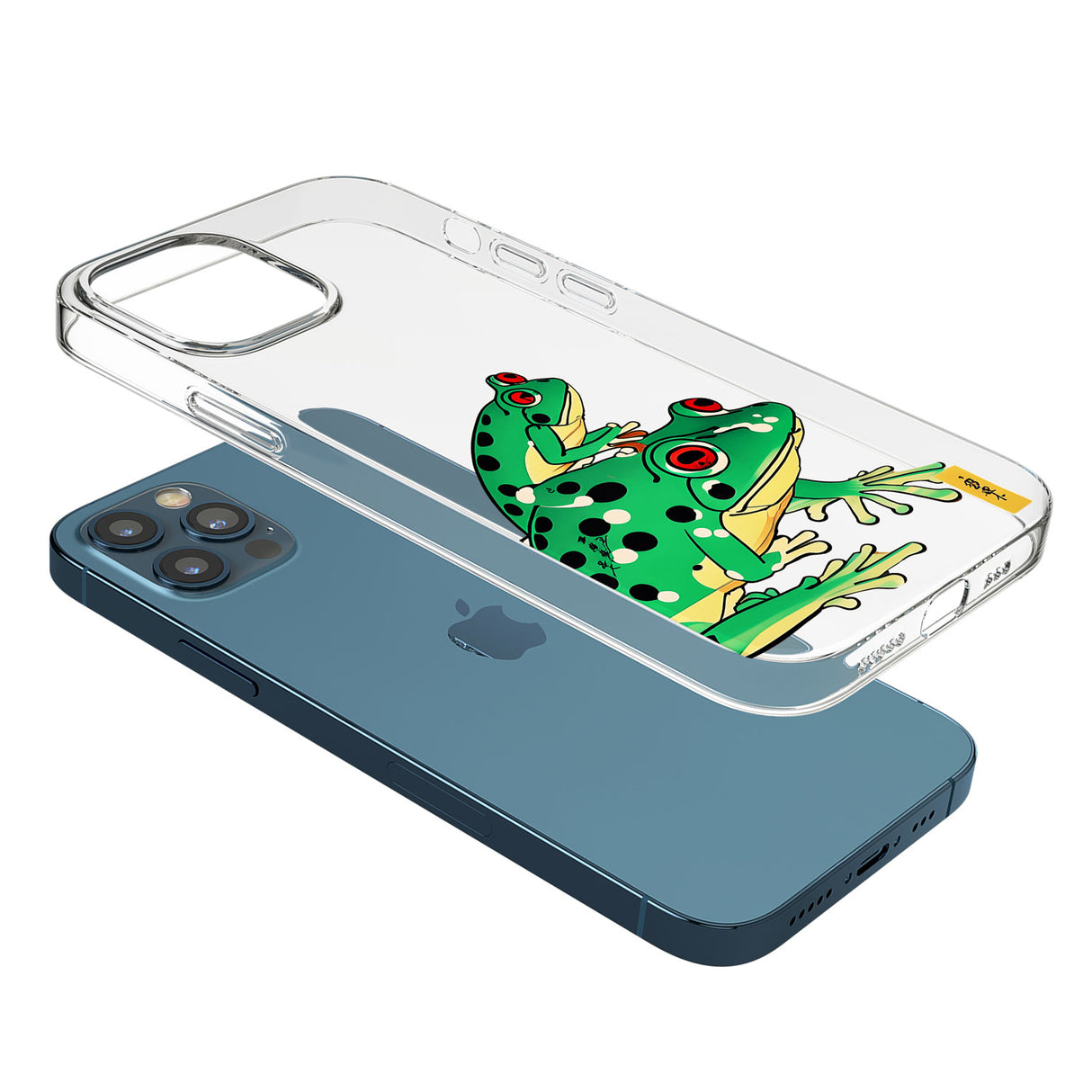 Matsumoto Hoji Frog Green Phone Case for iPhone 12 Pro