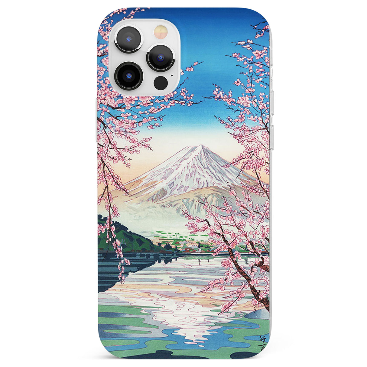 Mt. Fuji from Lake Kawaguchi Phone Case for iPhone 12 Pro