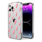 Pink Bolt Pattern Phone Case for iPhone 12 Pro