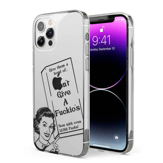 "Don't Give a F*ckio's" Cereal Phone Case for iPhone 12 Pro