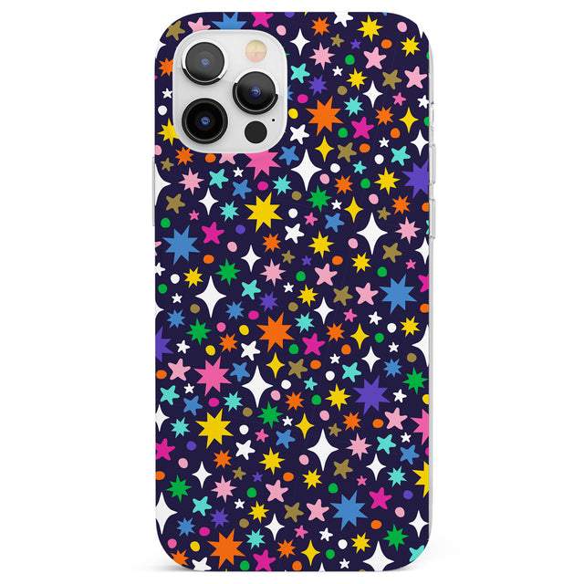 Rainbow Starburst (Purple) Phone Case for iPhone 12 Pro