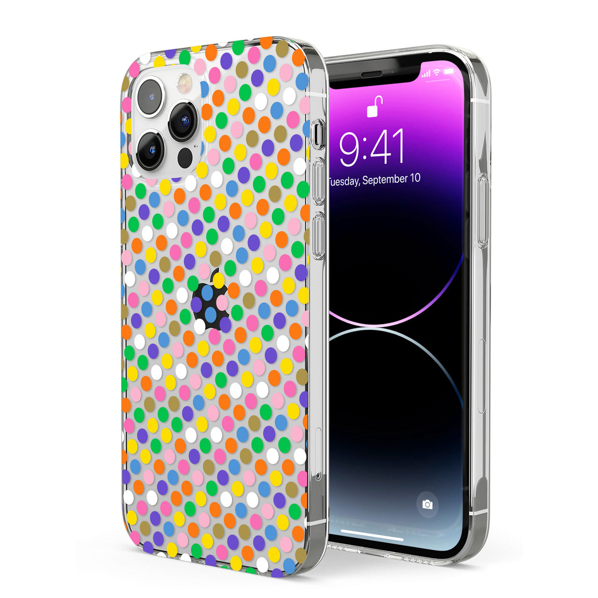 Multicolour Polka-dot Fiesta Phone Case for iPhone 12 Pro