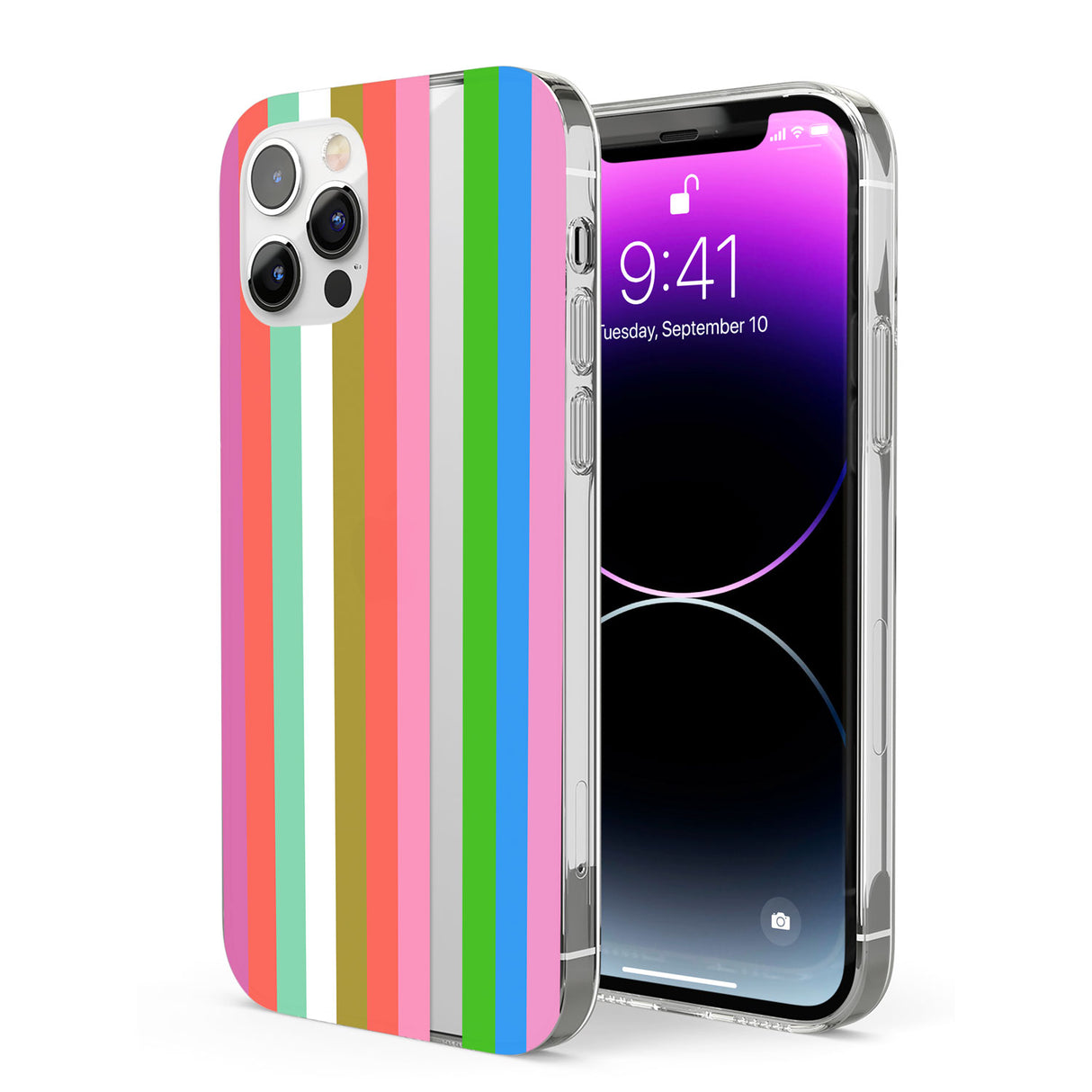 Vibrant Stripes Phone Case for iPhone 12 Pro