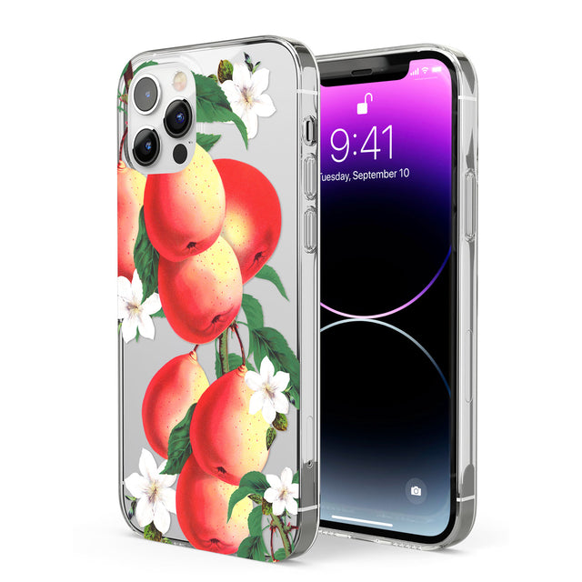 Vintage Painted Peaches Phone Case for iPhone 12 Pro