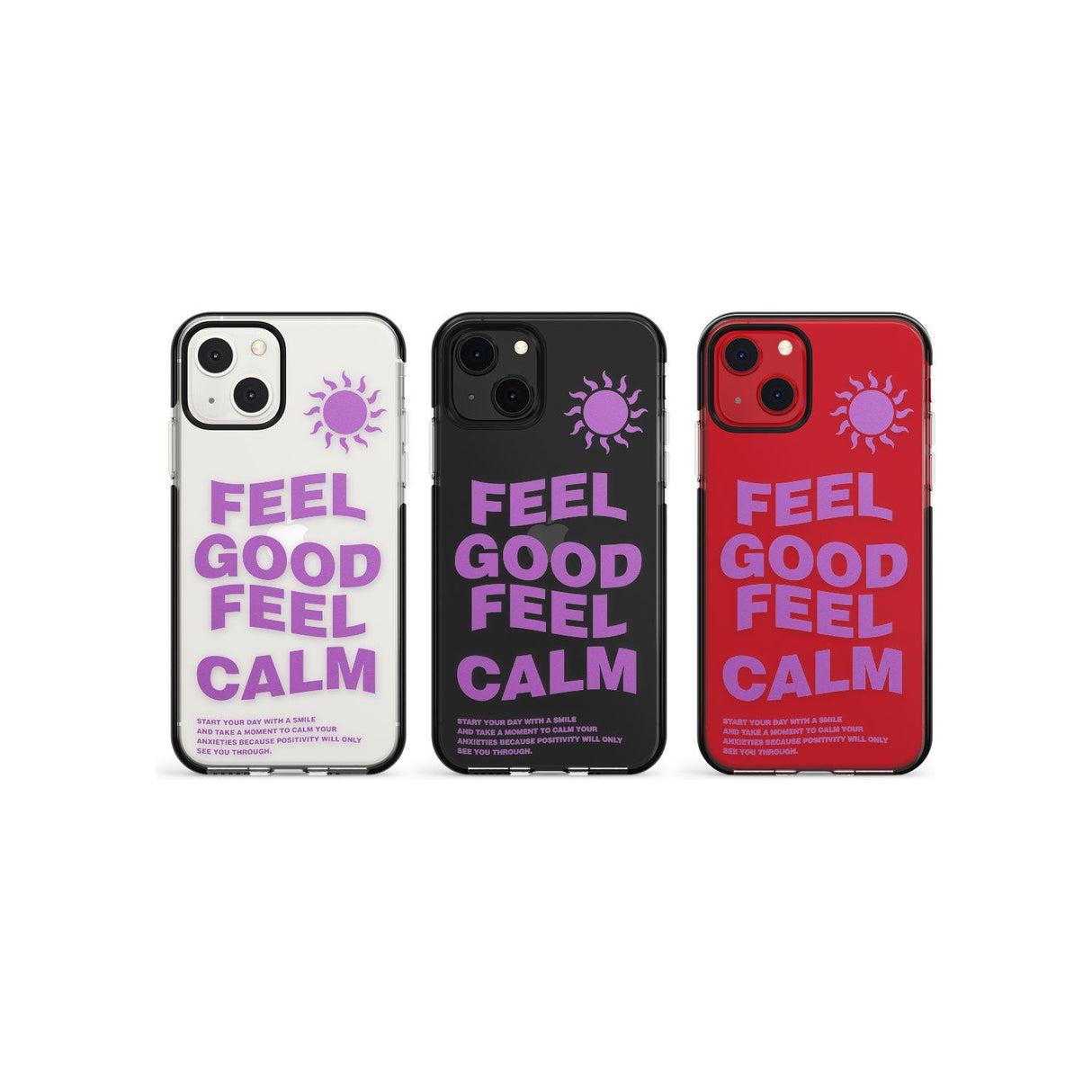 Feel Good Feel Calm (Green)Phone Case for iPhone 13 Mini