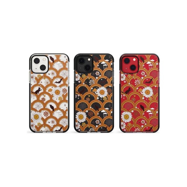 Halloween Skulls and FlowersPhone Case for iPhone 13 Mini