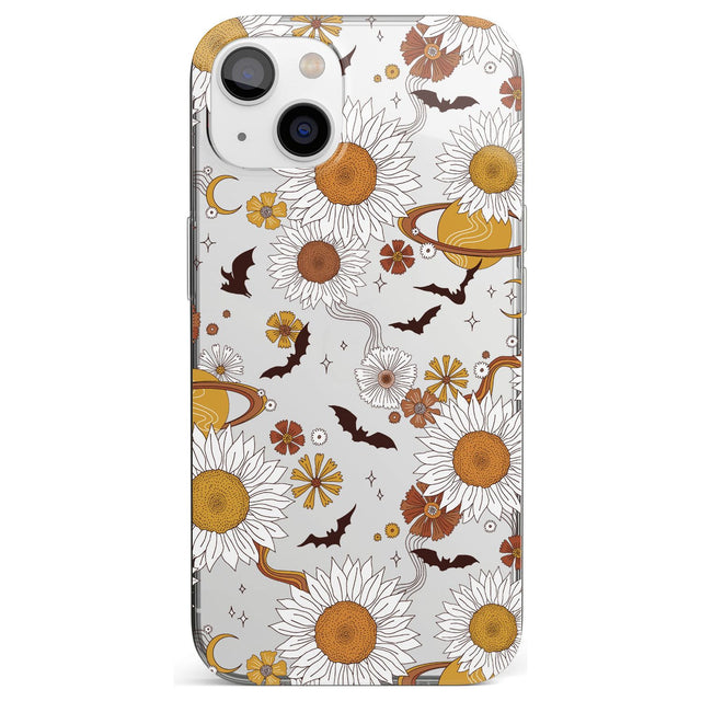 Halloween Skulls and FlowersPhone Case for iPhone 13 Mini