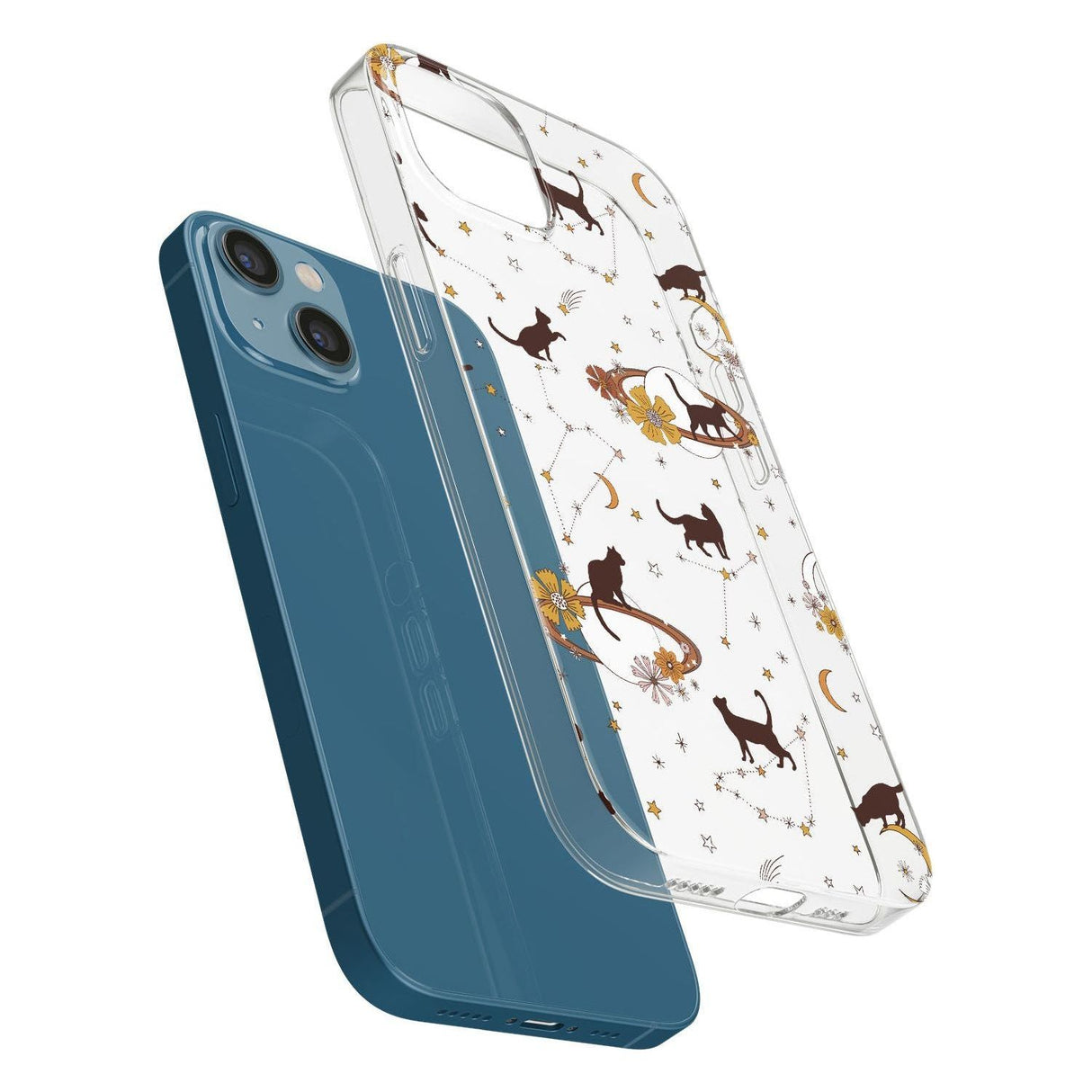 Halloween Skulls and FlowersPhone Case for iPhone 13 Mini