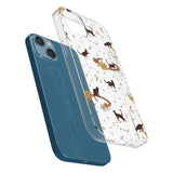 Halloween Skulls and FlowersPhone Case for iPhone 13 Mini