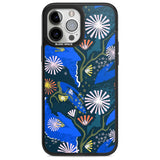 Dark Botanicals Abstract Pattern Phone Case iPhone 13 Pro Max / Magsafe Black Impact Case Blanc Space