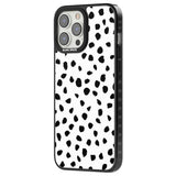 White Dalmatian Print